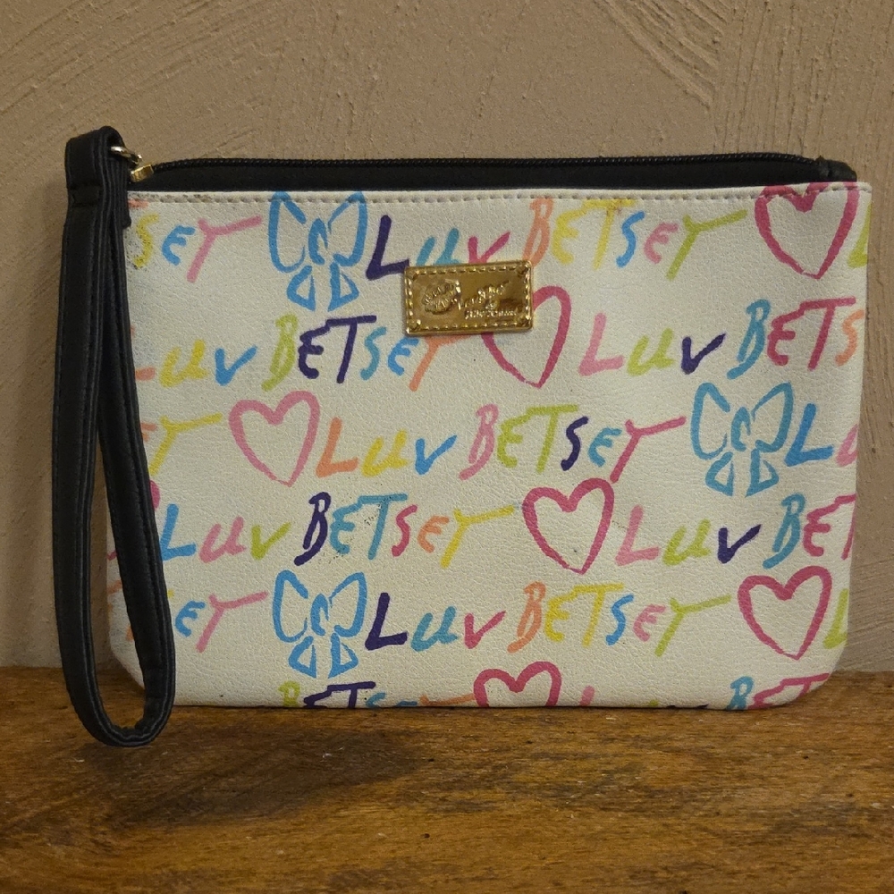 Betsey Johnson Multicolor Wristlet